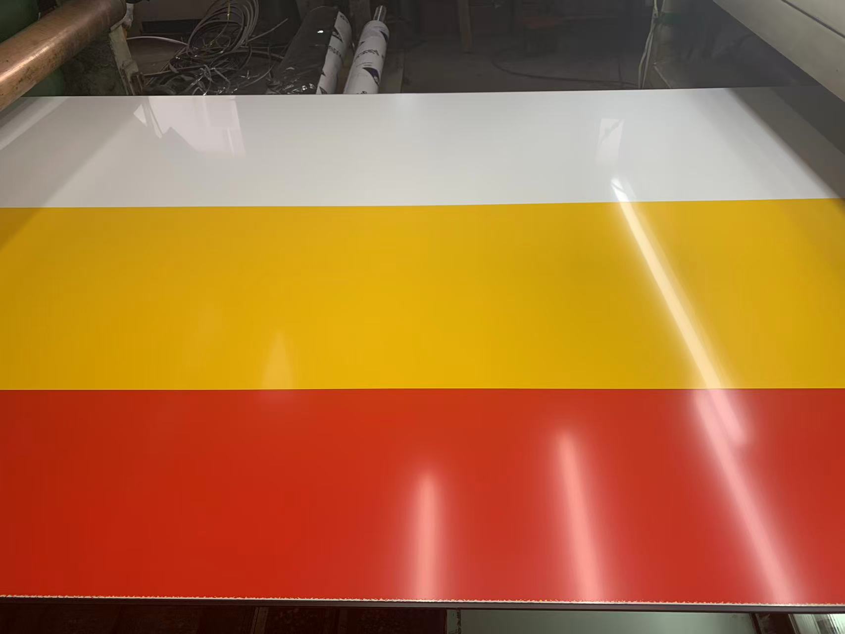 Color coating line